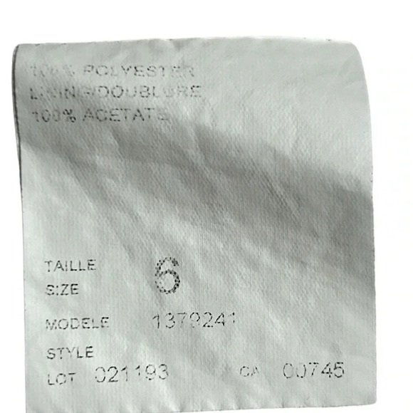 VTG Citrine,women halter dress 6. Made in Canada! Multicolor,ruching,bow,Flare - Picture 10 of 15